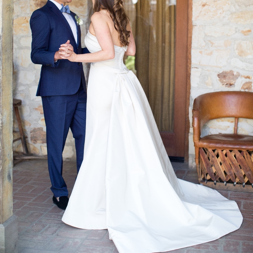 Carolina Herrera bridal gown